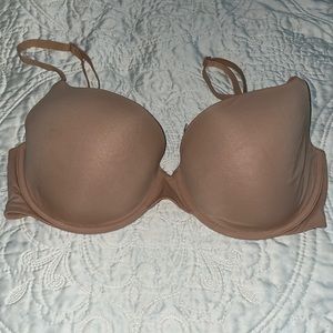 Victoria secret demi bra 34DD beige color